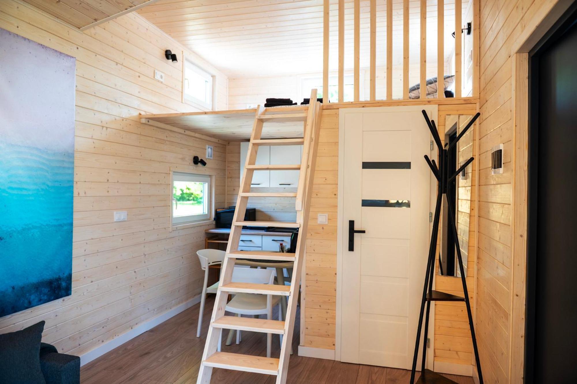 Campingplasser 3 Widoki Kiekrz -domki Tiny House Z Prywatna Plaza I Pomostem Nad Jeziorem Kierskim