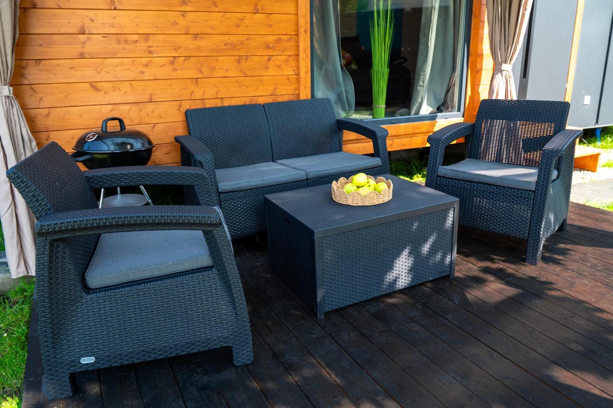 Campingplasser 3 Widoki Kiekrz -domki Tiny House Z Prywatna Plaza I Pomostem Nad Jeziorem Kierskim *
